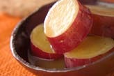 サツマイモのオレンジ煮