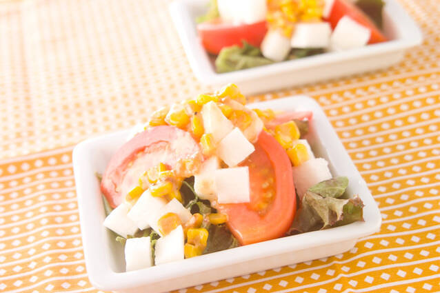 長芋のコロコロサラダ