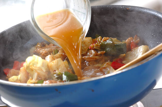 春キャベツの炒め物の作り方の手順10