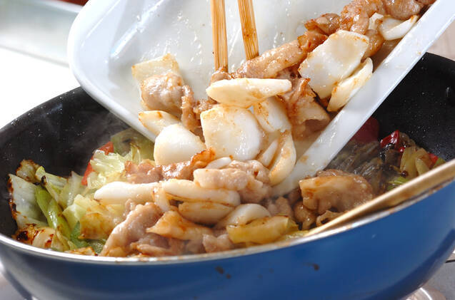 春キャベツの炒め物の作り方の手順9