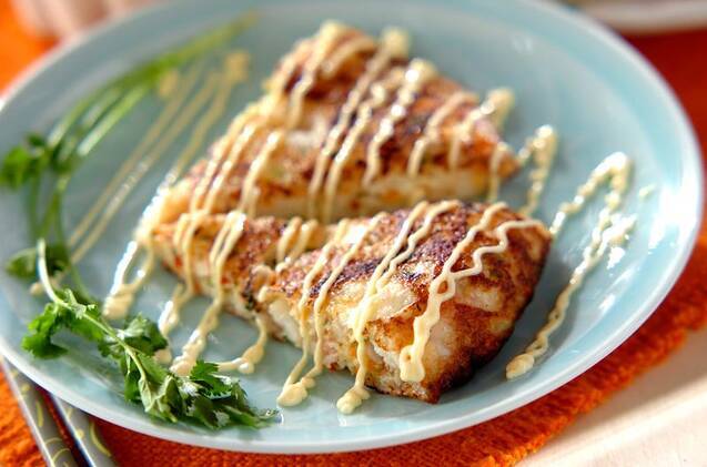 大和芋のフライパン焼き