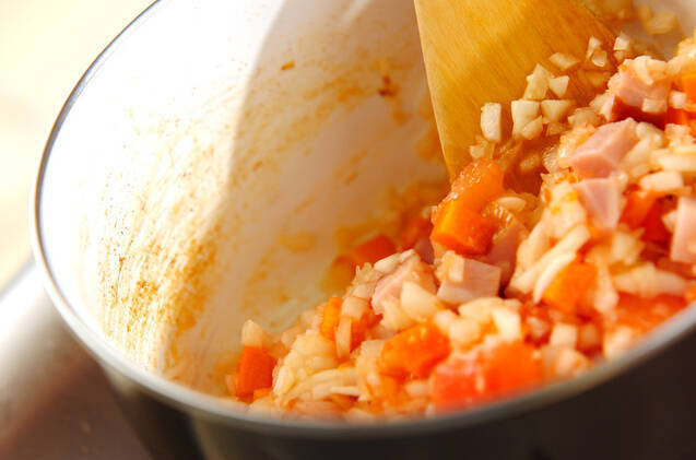 野菜と豆のカレーの作り方の手順7