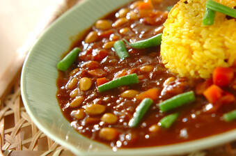 野菜と豆のカレー