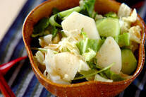 梨と白菜のサラダ