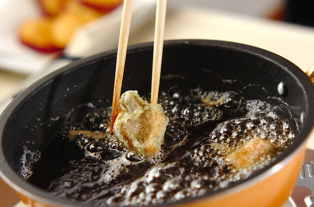 鮭ののり天の作り方の手順3