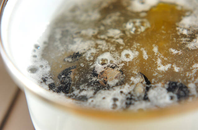 シジミ大根汁の作り方の手順1