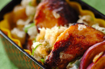 鮭のおろし和え