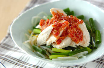 ささ身のヘルシーサラダ