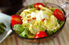 白菜のシンプルサラダの作り方の手順