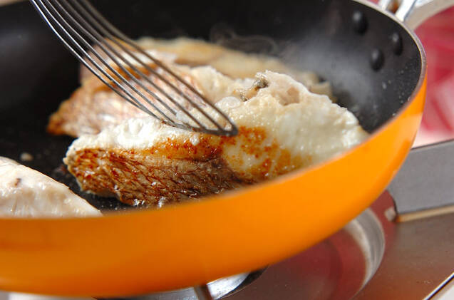 鯛のハーブ焼きの作り方の手順6