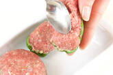 野菜の肉詰めの作り方2