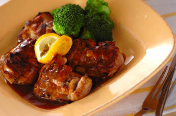 チキンのレモン風味ソテー