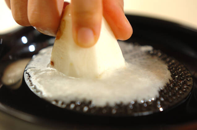 長芋のスフレカップケーキの作り方の手順1