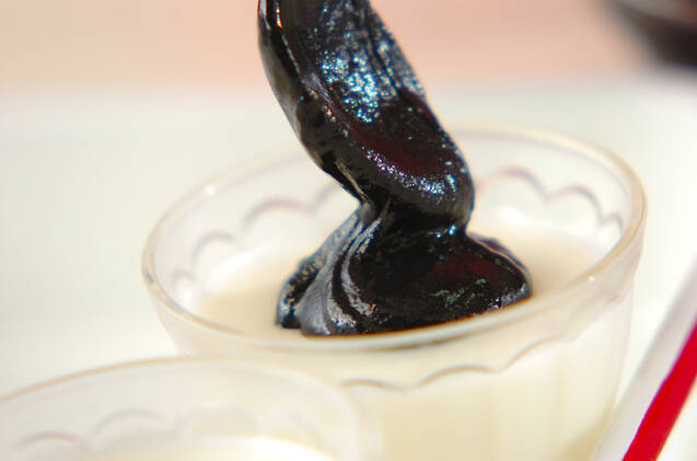 ミルクゼリー黒ゴマソースの作り方の手順5