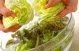 レタスのサラダの作り方の手順1