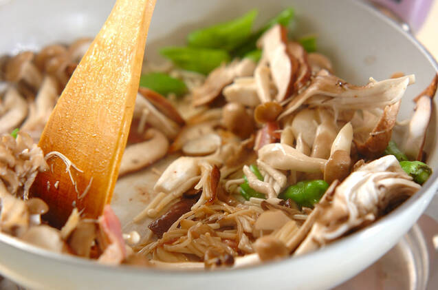 和風キノコパスタの作り方の手順10