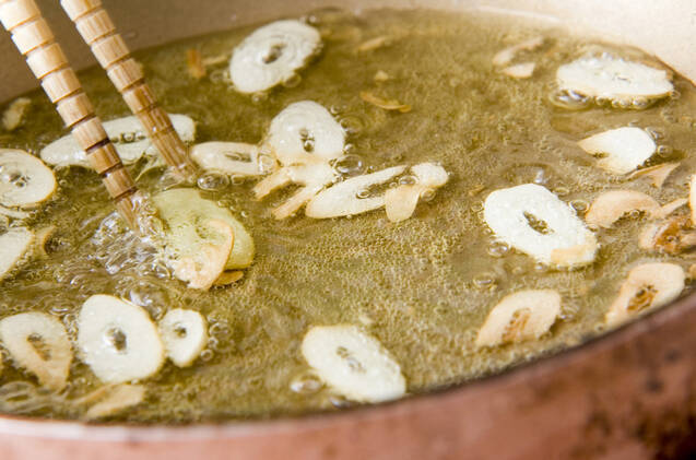 和風パスタボウルの作り方の手順1