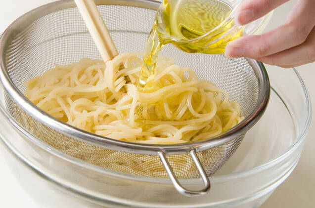 和風パスタボウルの作り方の手順4