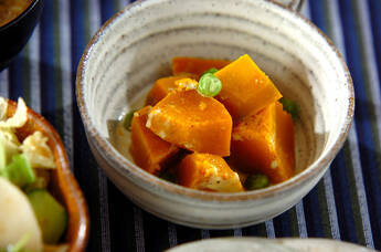 ホクホクカボチャのミルク煮