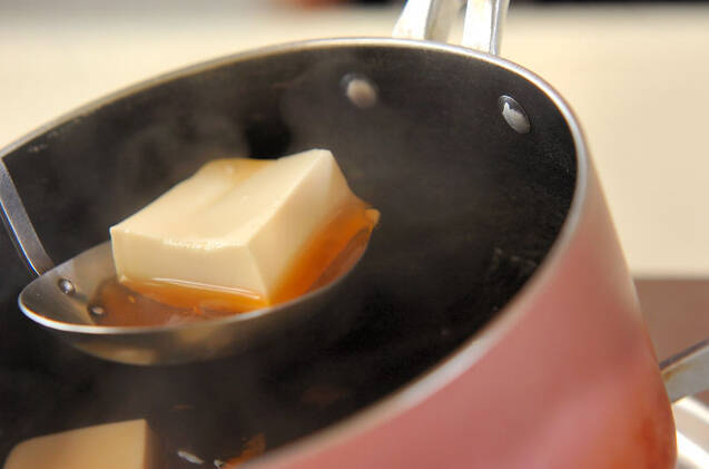 豆腐の野菜あんかけの作り方の手順5