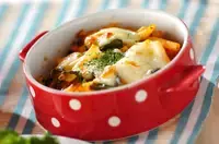 簡単トマトソース焼き