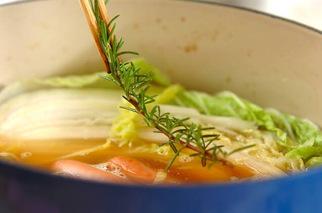 白菜のくったり煮の作り方の手順3