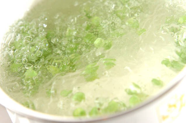 エンドウ豆と春キャベツのサラダの作り方の手順3