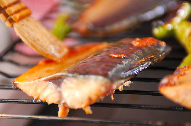 焼きサバのユズ漬け焼きの作り方の手順4