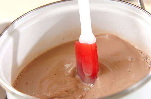 簡単チョコミルクの作り方の手順1