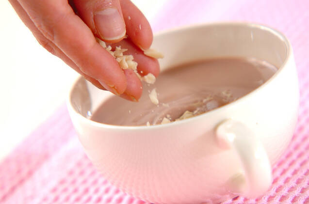 簡単チョコミルクの作り方の手順2