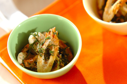 大葉を大量消費 ちくわの大葉和え やみつきに！