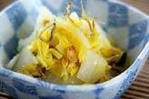 白菜のチリメン酢