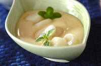 フルーツヨーグルト白玉