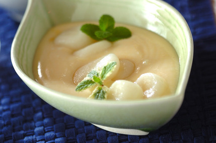 フルーツヨーグルト白玉