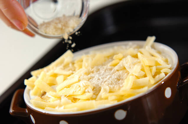 レトルトカレードリアの作り方の手順3