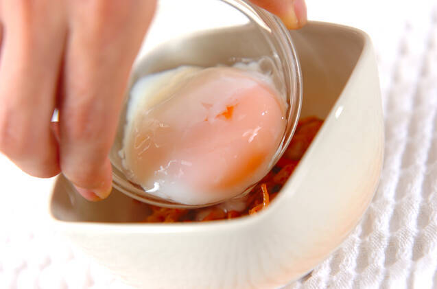 キムチ卵の作り方の手順3