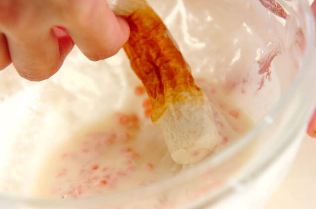 ふわふわ！ホタテとチーズとちくわのバラエティ天ぷらの作り方の手順12