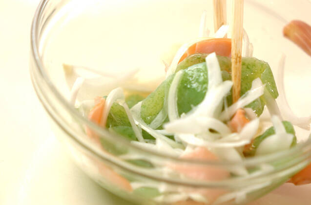 刺身コンニャクのマリネの作り方の手順5