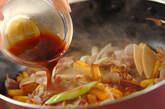 サツマイモと豚肉の中華炒めの作り方3