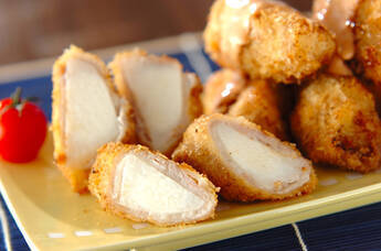 長芋の巻きトンカツ