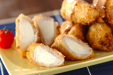 長芋の巻きトンカツ