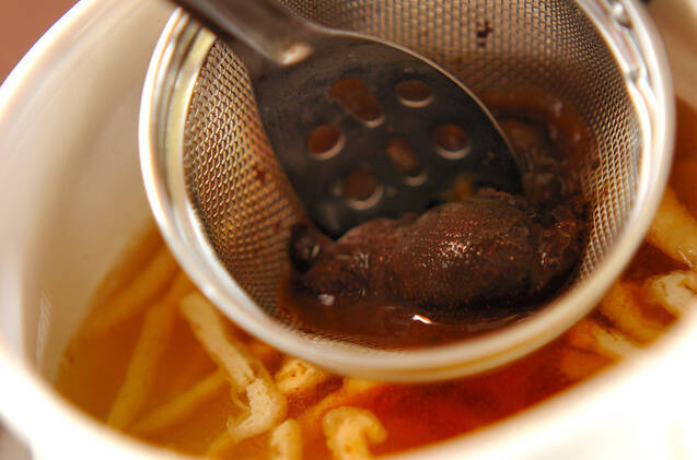 豆腐の赤だしの作り方の手順3