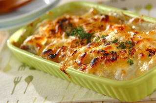 鮭のトロ～りグラタン