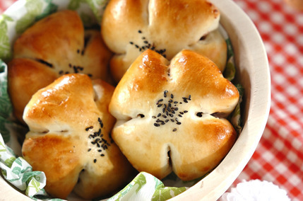 お花アンパン☆