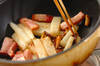 長芋のカレーマスタード炒めの作り方の手順4