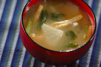 カブのみそ汁