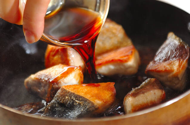 ブリのくわ焼きの作り方の手順3