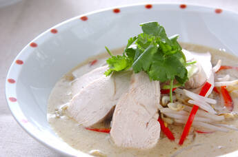 ゆで鶏カレーココナッツ