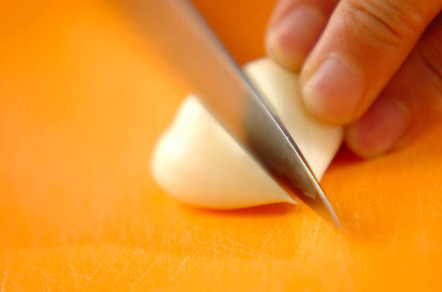 ペペロンチーノの作り方の手順1