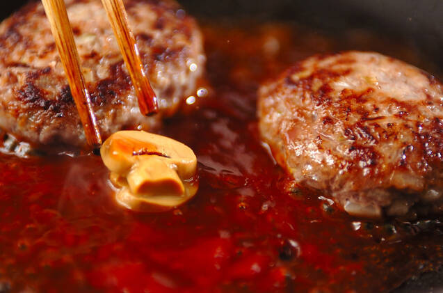 ケチャップハンバーグの作り方の手順3